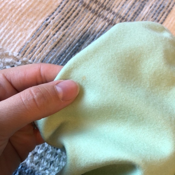 Tommy Hilfiger Womens Jacket Sz 8 Green Wool Blend Classic Special Edition Zip - Picture 8 of 11